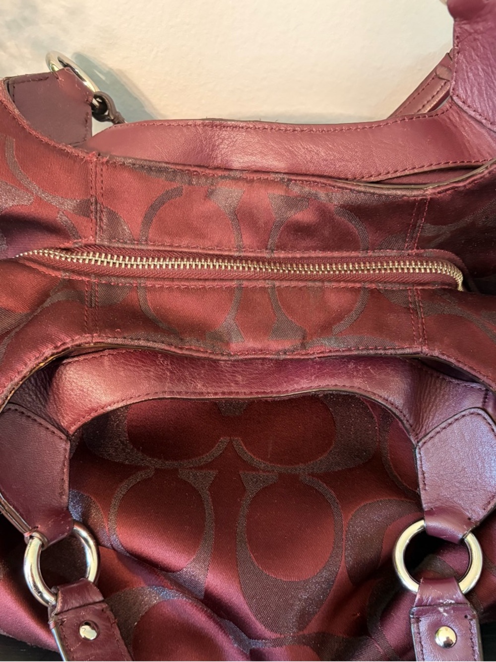 Coach Campbell Signature Hobo Bag - Picture 9 of 12
